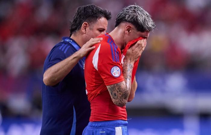 Diego Valdés is Chile’s first casualty before facing Argentina in the Copa América