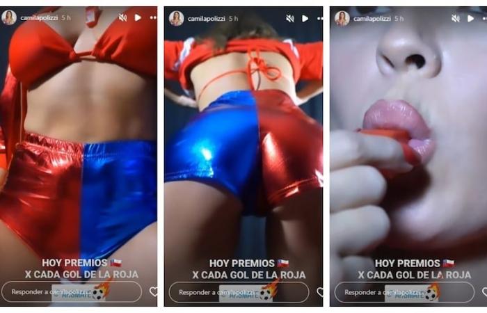 Camila Polizzi makes a bold proposal to fans of adult platforms for Chile’s cup debut – Publimetro Chile