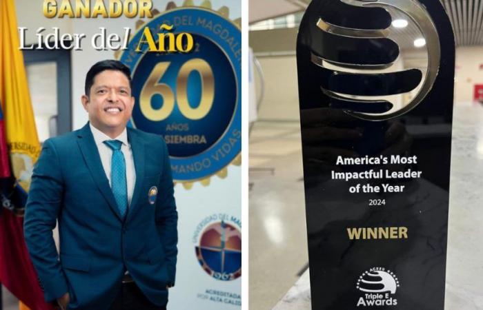 Rector of Unimagdalena was chosen as the Leader of the Year in America