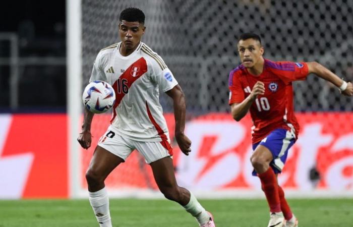 The highlights of Peru in the debut in the Copa América
