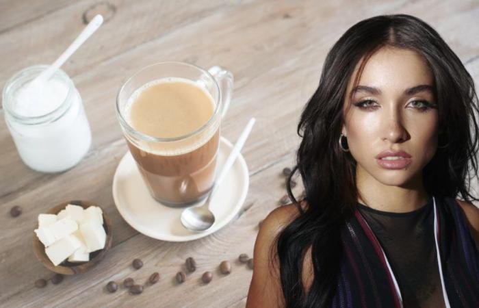 Bulletproof coffee, the drink that María Becerra consumes and that provides muscle mass