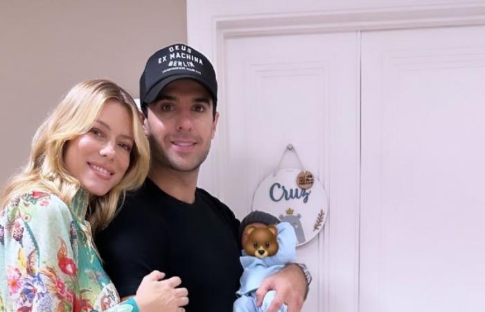 Nicole Neumann and her son Cruz are discharged: see all the images of their arrival home