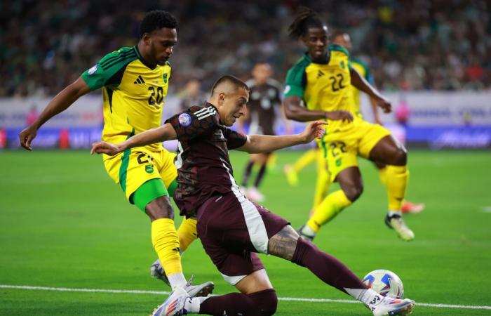 Summary and result of Mexico (01)- (0) Jamaica in the Copa América 2024