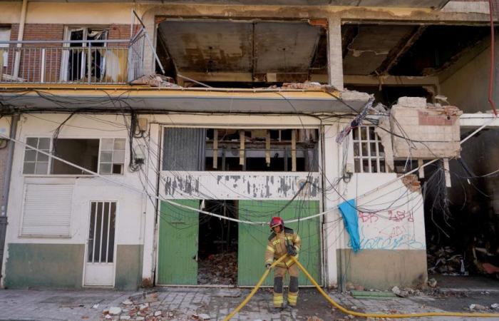Arrested for looting the Valladolid building that suffered an explosion in August 2023