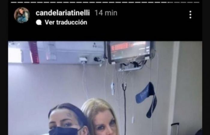 Candelaria Tinelli’s memory of one of the hardest moments of her life