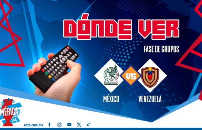 Where to watch the Mexico vs Venezuela game of the Copa América 2024 for FREE, online and on OPEN TV