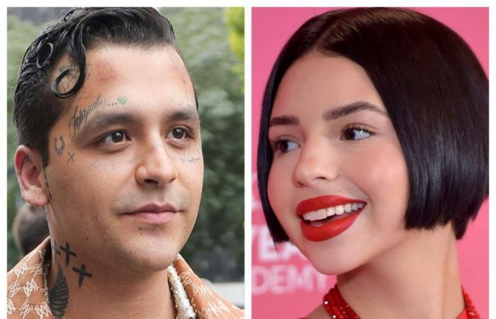 Ángela Aguilar and Christian Nodal publish their first photo of lovers!