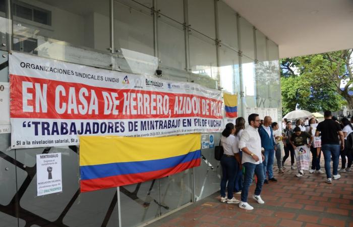 MinTrabajo unions will throw a pot-bang in front of the Casa de Nariño due to strike