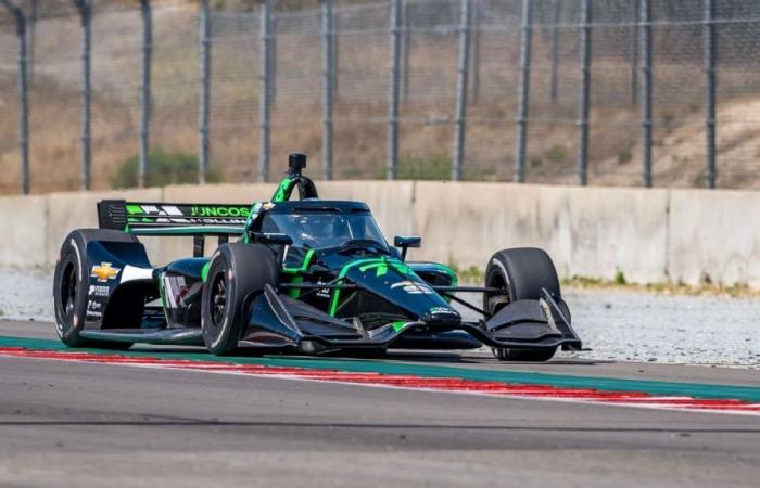 IndyCar: Agustín Canapino was sanctioned at the closing of Laguna Seca