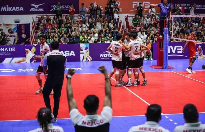 Mexico wins silver in the Under-17 Pan American Indoor Volleyball Cup | National Commission of Physical Culture and Sports | Government