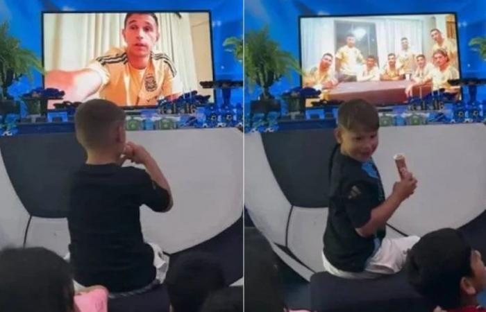 The surprise of the National Team to the son of Draw Martínez for his birthday: Messi’s message and winks to Mbappé and Cristiano Ronaldo