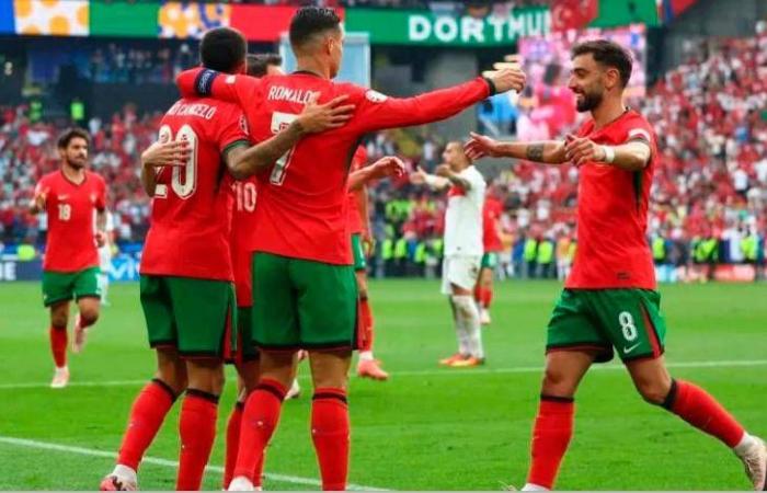 Portugal secured its place in the round of 16 of the Euro Cup with a resounding victory over Türkiye