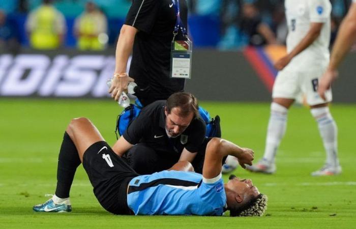 Ronald Araújo and Mathias Olivera had to leave the playing field due to physical problems and are worrying in Uruguay