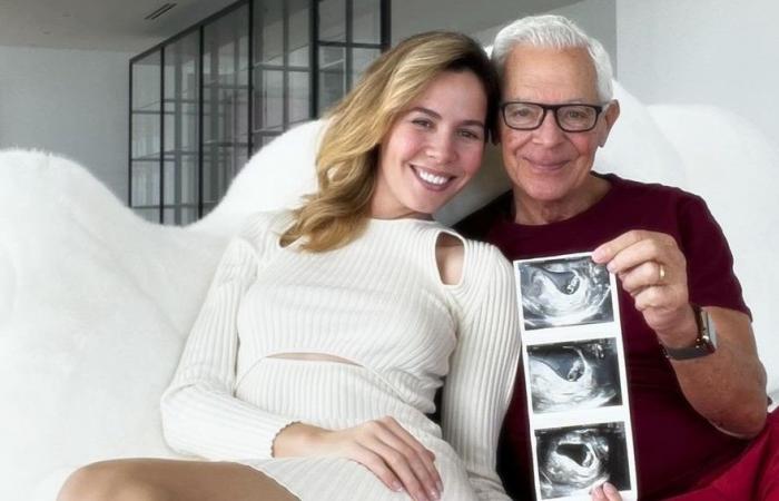In the Sweet wait! Elina and Eduardo Costantini are expecting their first child together