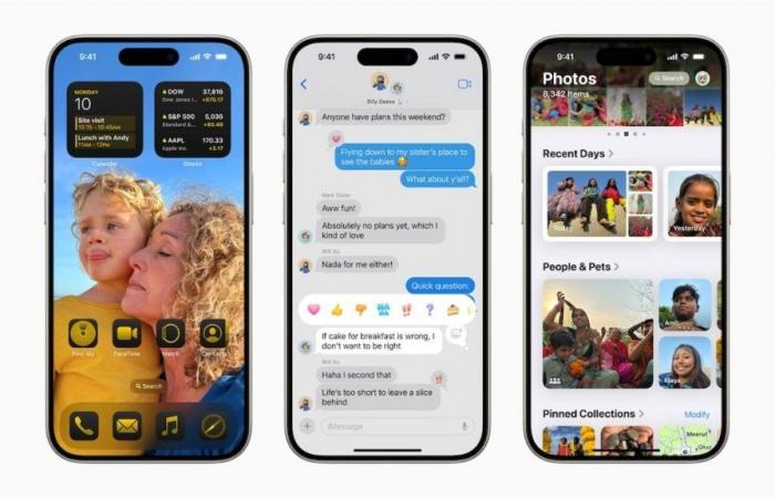 iOS 18 will also allow you to hide the name below widgets and apps