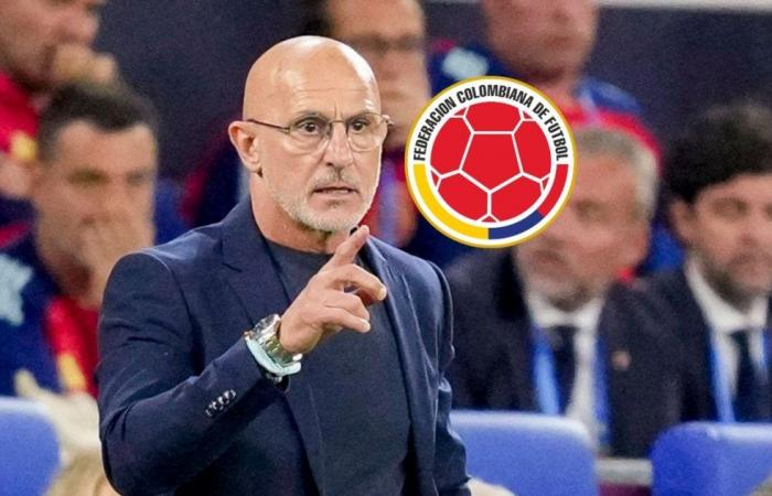 The Spain coach remembered Colombia in the middle of the Euro Cup and talked about the best in the world