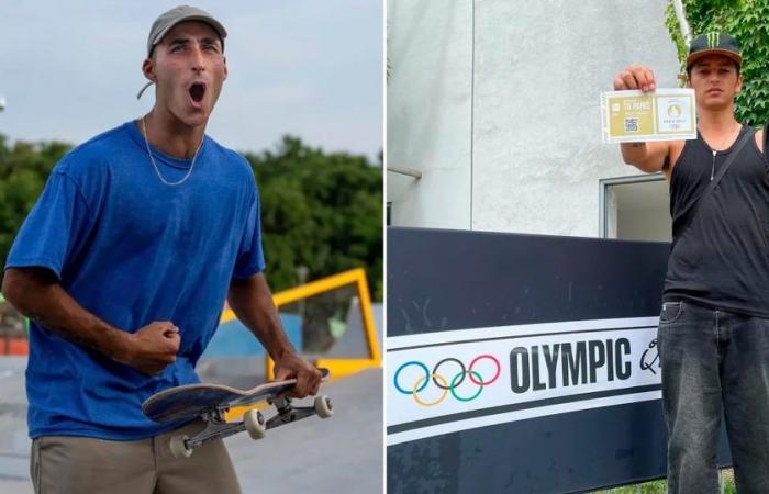 Historic qualification for the Olympic Games for Argentina: it will have two representatives in skateboarding for the first time