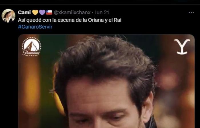 “The desire they had could be seen even in their pores”; kiss between Oriana Marzoli and Raimundo Cerda caused a wave of reactions on social networks