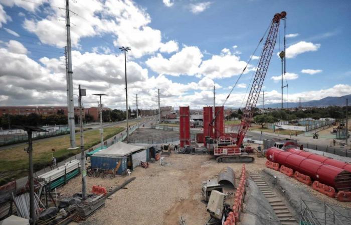 Metro work has citizens of an important sector of Bogotá suffering