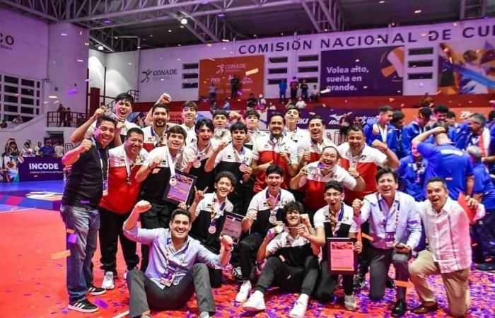 Mexico wins silver in the Under-17 Pan American Indoor Volleyball Cup | National Commission of Physical Culture and Sports | Government
