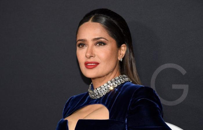 Salma Hayek went with her daughter Valentina Paloma to the Taylor Swift concert