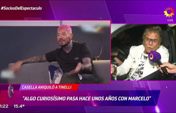 Marcelo Tinelli complained about the intimate chicane that Beto Casella gave him: “Aggressive even with his physical appearance”