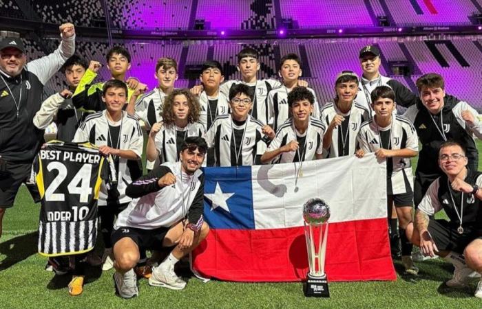 The Juventus Academy of Chile surprises and shines in Turin