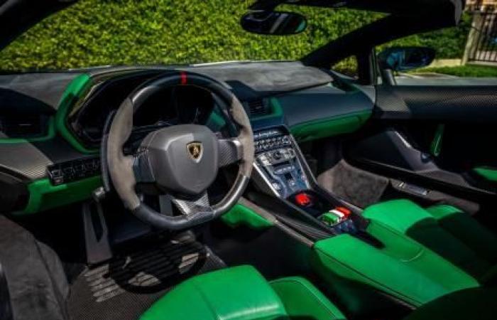 The Lamborghini that has become the most expensive car in the world sold online