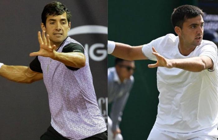 Christian Garin and Tomás Barrios will face each other at Wimbledon