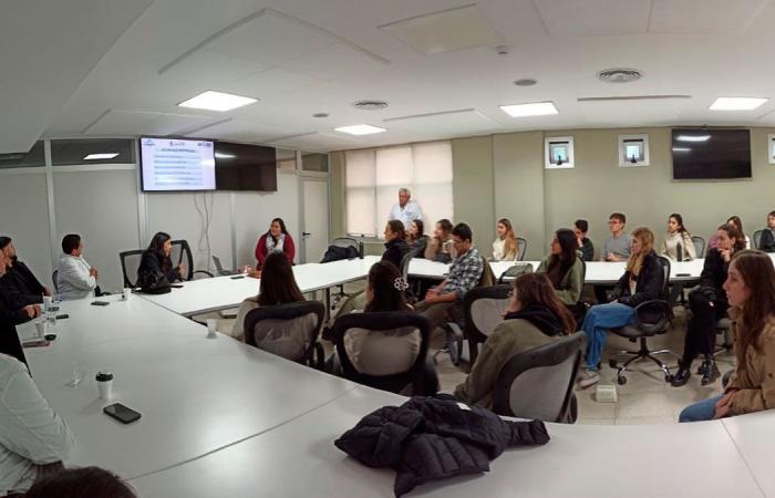 Dozens of students from Favarolo University arrived in Santiago del Estero