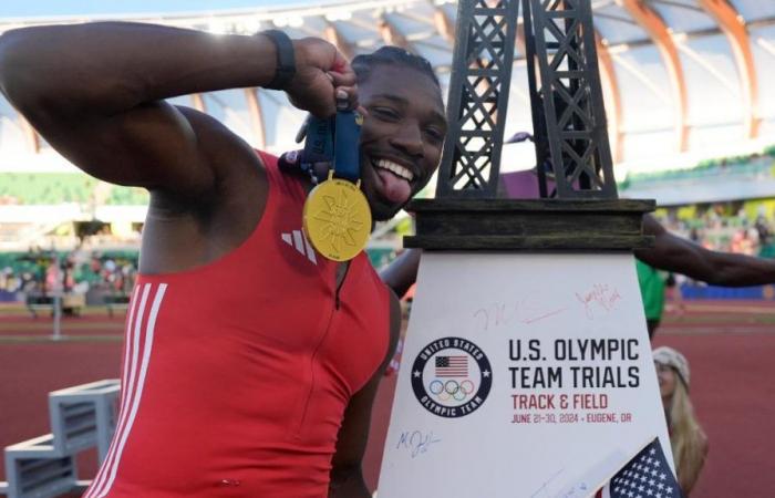 Noah Lyles and the dream, impossible? of the four golds in the Games