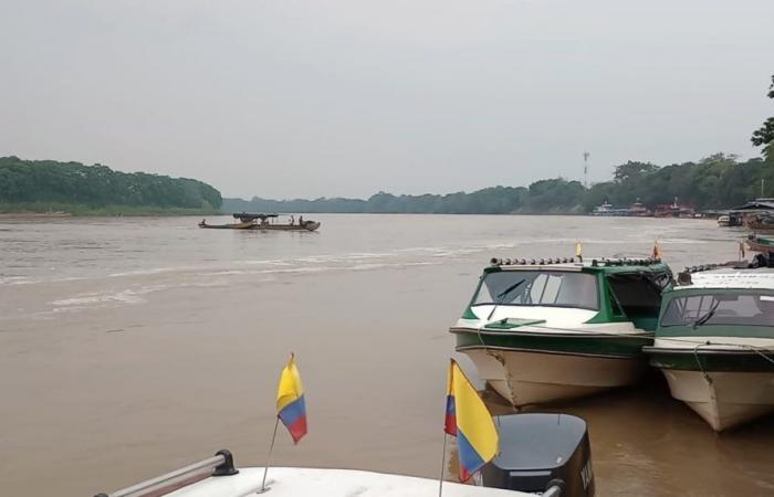 Fluvial Inspection delivered a report on the level of the Guaviare River