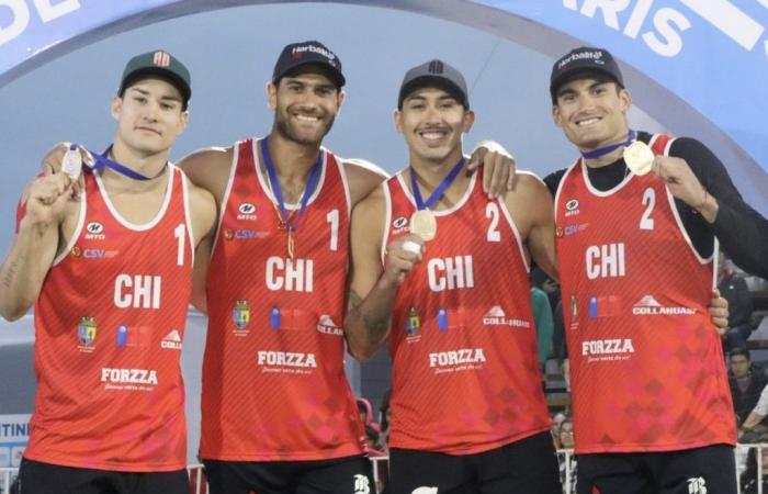 Panam Sports CHILE AND CANADA CELEBRATE THE LAST BEACH VOLLEYBALL QUOTAS FOR PARIS 2024
