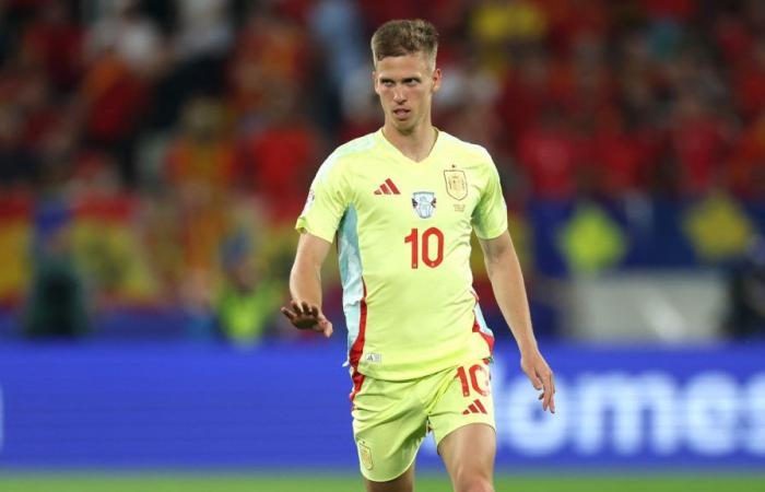 Dani Olmo arrives at this Euro Cup