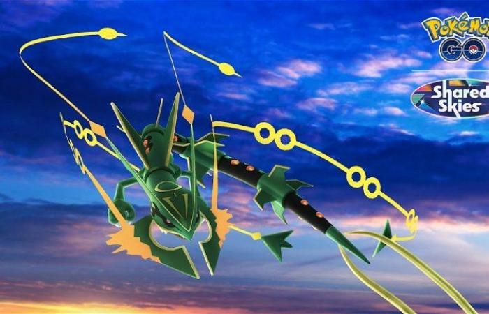 Mega-Rayquaza will take to the skies of Pokémon GO this weekend