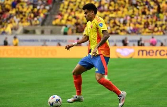 This is how Luis Díaz did in the debut of the Colombian National Team in the Copa América 2024 | Colombia selection