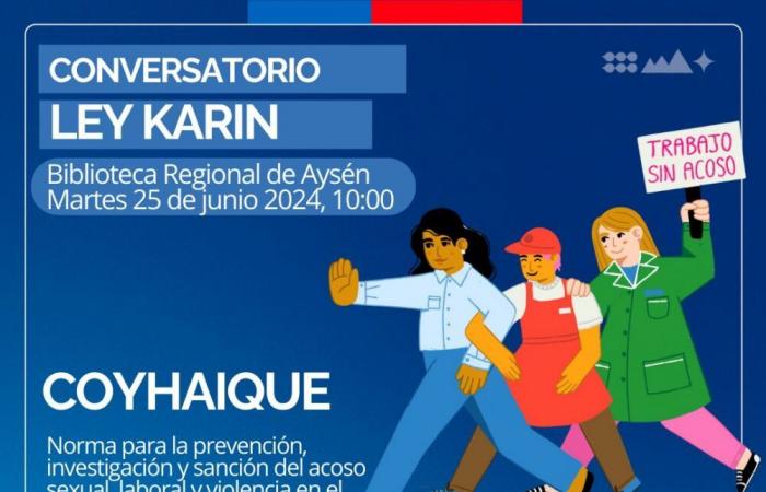 From the Aysén Seremi of Labor and Social Welfare they invite discussions on the Karin Law