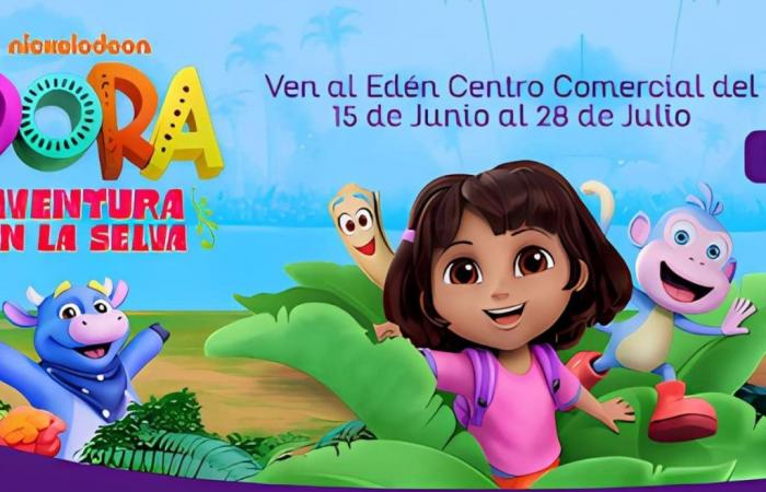 “Dora, A Jungle Adventure” arrives in Colombia for the first time