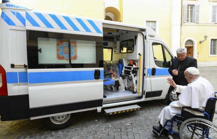 Pope Francis Donates Ambulance for Ukraine Full of Medicine
