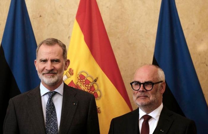 Felipe VI announces the sending of a missile battery to Estonia in the face of the Russian threat: “Our commitment is firm”