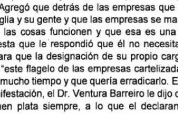 “Companies are managed with money”, the phrase for which Patricia Bullrich fired her second and sent him to investigate by the Anti-Corruption Office