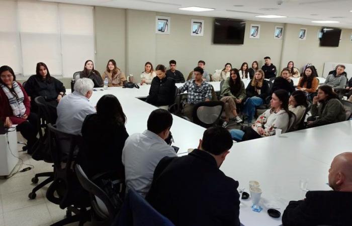 Dozens of students from Favarolo University arrived in Santiago del Estero