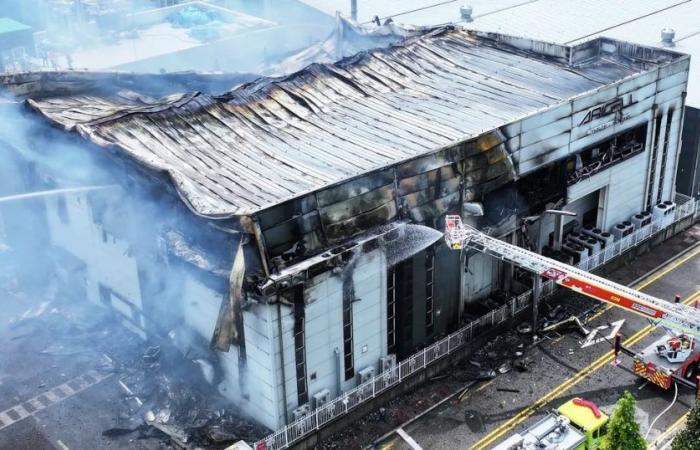 Twenty-two people died in a massive fire at a lithium battery factory in South Korea