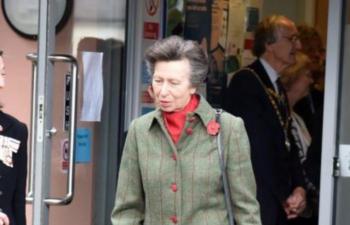 Princess Anne, admitted after an accident