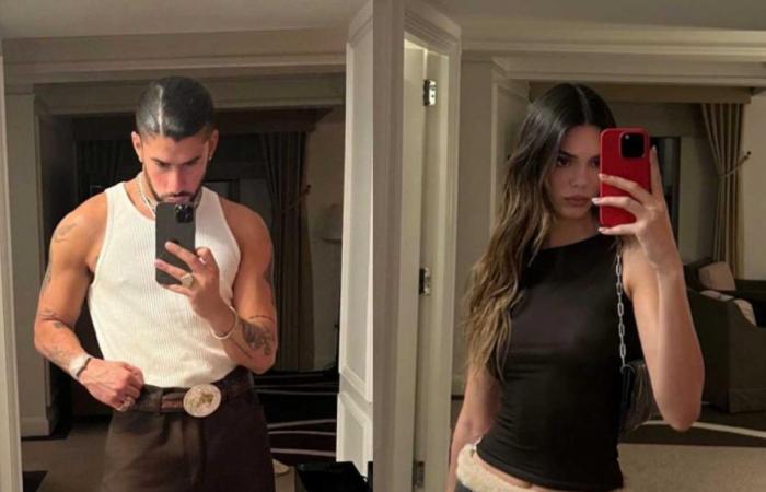 Bad Bunny and Kendall Jenner exude love through the romantic streets of Paris