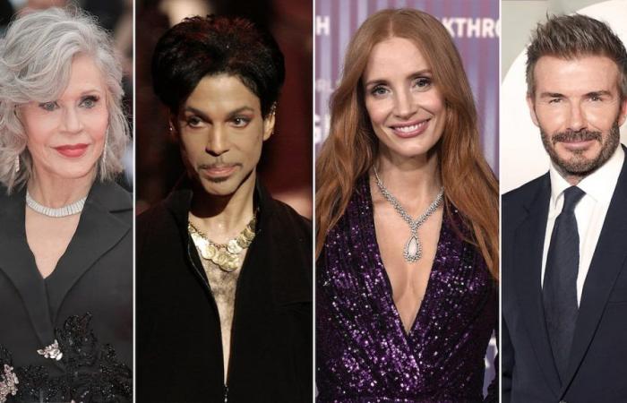 Jane Fonda, Los Bukis, David Beckham and Prince will receive their star on the Hollywood Walk of Fame in 2025