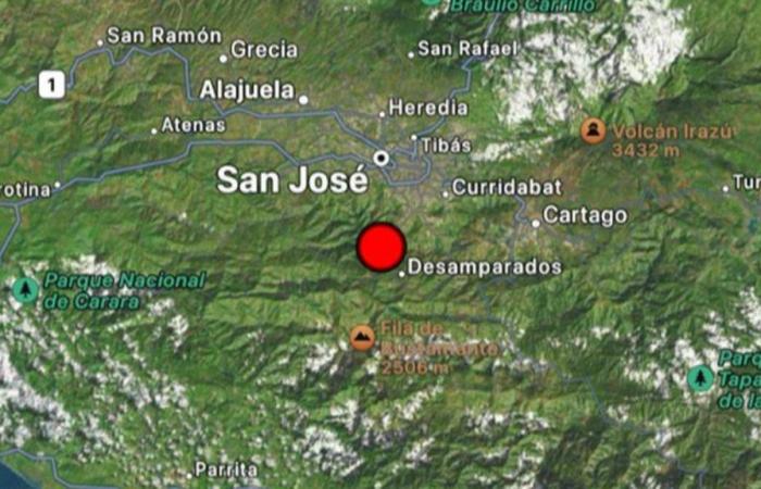 4.6 magnitude tremor in Aserrí: Faults in the area have potential for stronger earthquakes