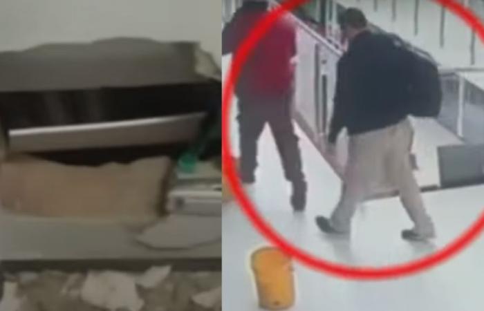 They robbed jewelry in a shopping center in Bogotá: they broke the wall and left as if nothing had happened with 300 million pesos