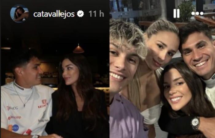 Cata Vallejos and Pablo Galdames shared with another couple of influencers in Brazil – Publimetro Chile