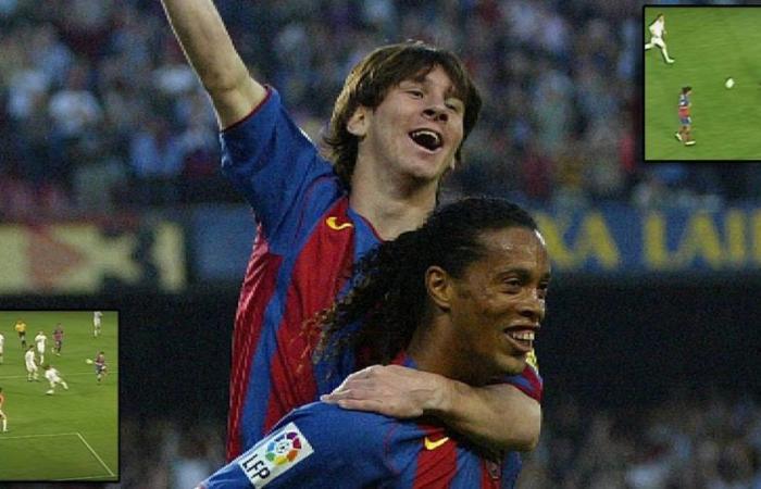 Ronaldinho, Messi’s ‘godfather’ in football? This was ‘Lio’s first goal with Barcelona – El Financiero